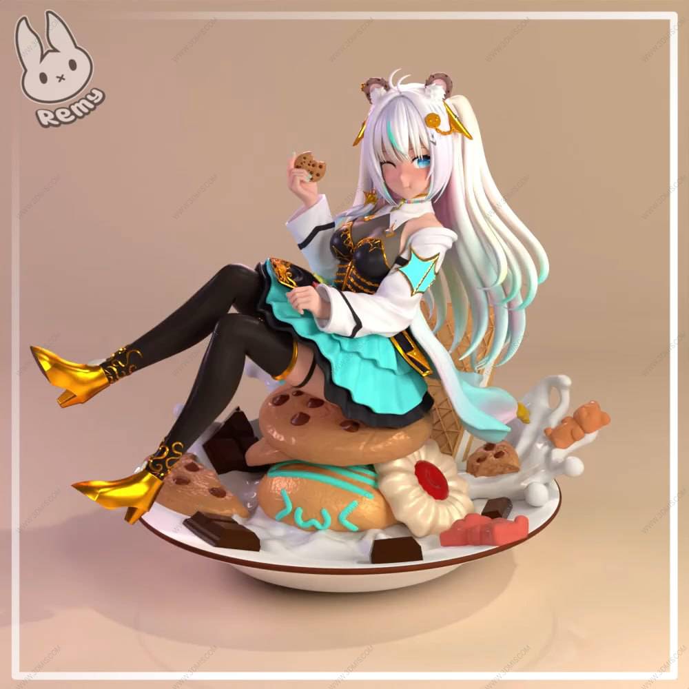 P站图纸印象馆 虚拟主播 白上吹雪 虚拟主播 白上吹雪