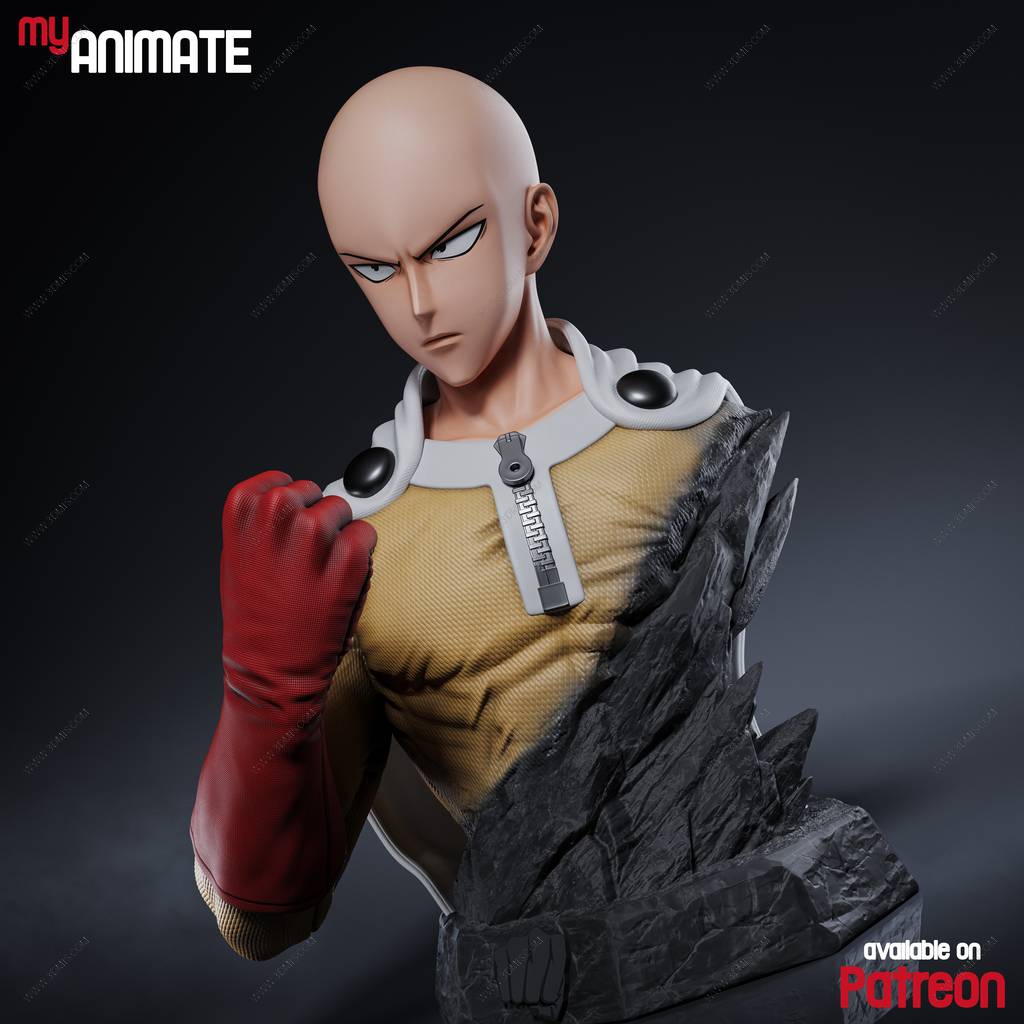 P站图纸印象馆 Chibi Station 一拳超人 埼玉 Chibi Station 一拳超人 埼玉