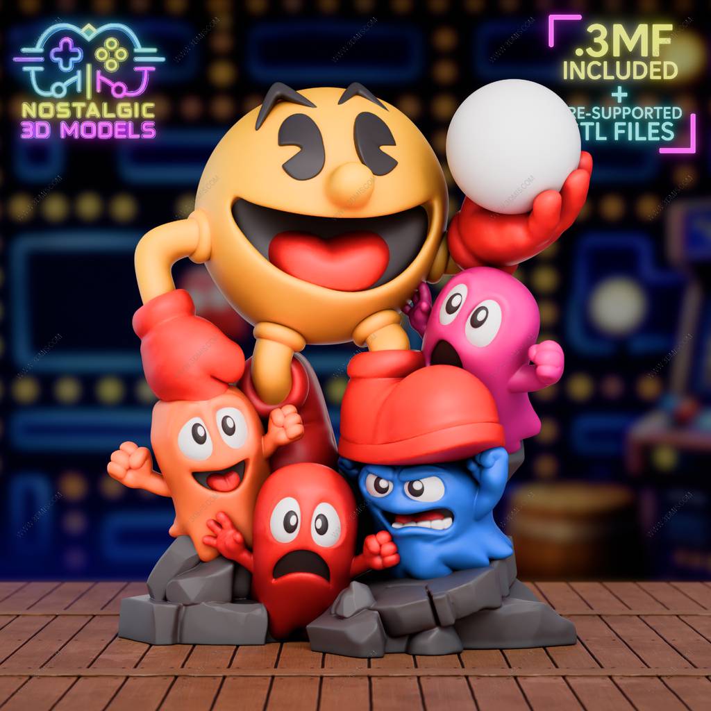 P站图纸印象馆 Nostalgic 吃豆人 Nostalgic 吃豆人