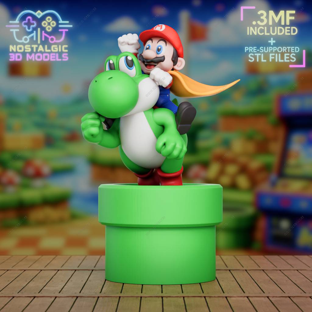 P站图纸印象馆 Nostalgic 超级马里奥 Nostalgic 超级马里奥