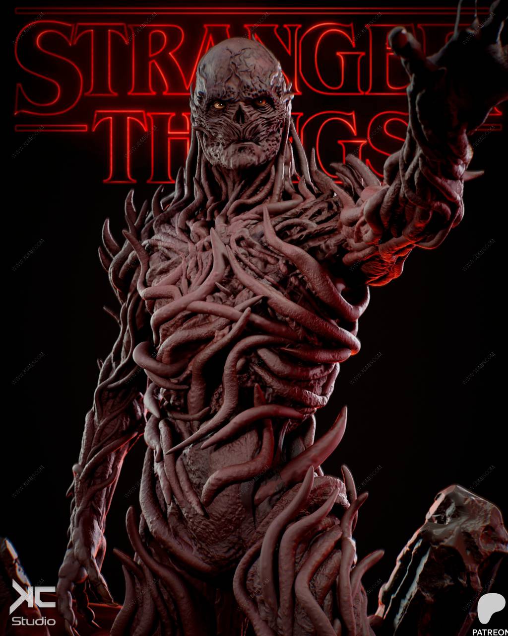 P站图纸印象馆 KcStudio 怪奇物语 维克那 KcStudio 怪奇物语 维克那