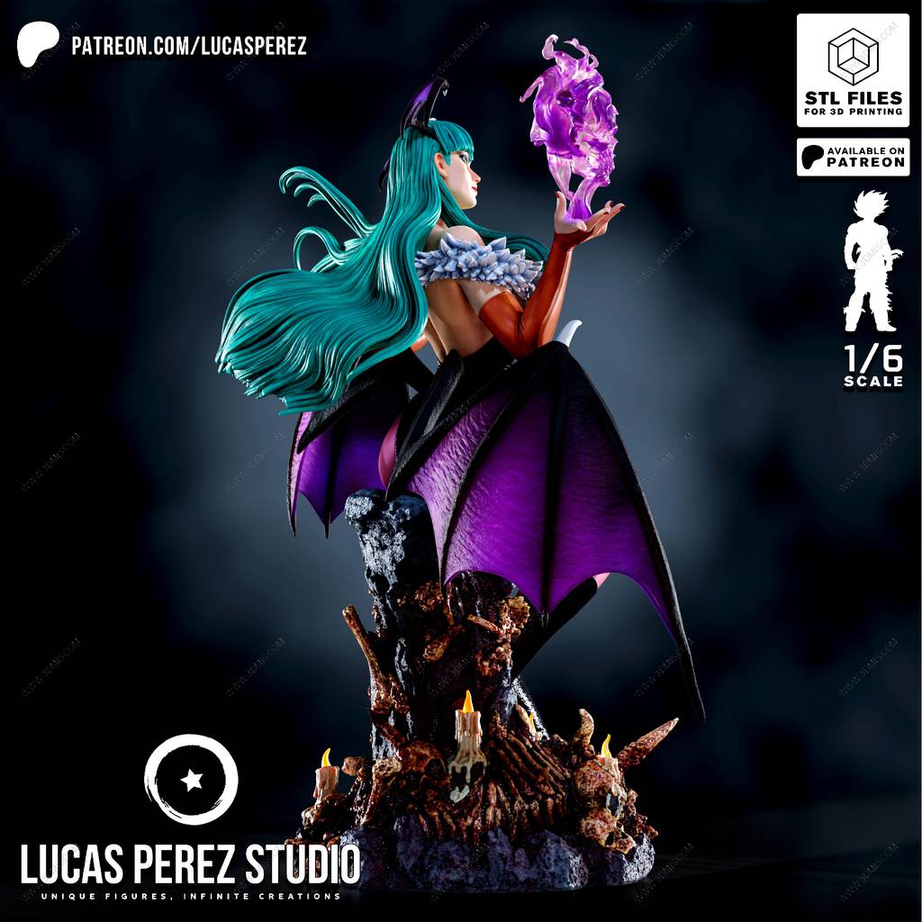 P站图纸印象馆 Lucas Perez 恶魔战士 莫莉卡·安斯兰特 Lucas Perez 恶魔战士 莫莉卡·安斯兰特