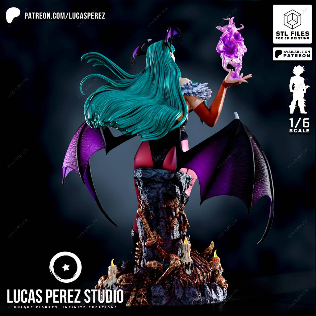 P站图纸印象馆 Lucas Perez 恶魔战士 莫莉卡·安斯兰特 Lucas Perez 恶魔战士 莫莉卡·安斯兰特