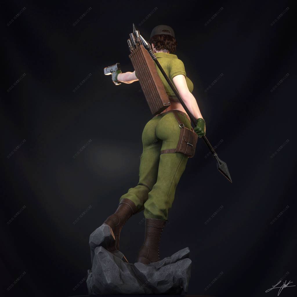 P站图纸印象馆 ABE3D 特种部队 杰伊女士 ABE3D 特种部队 杰伊女士