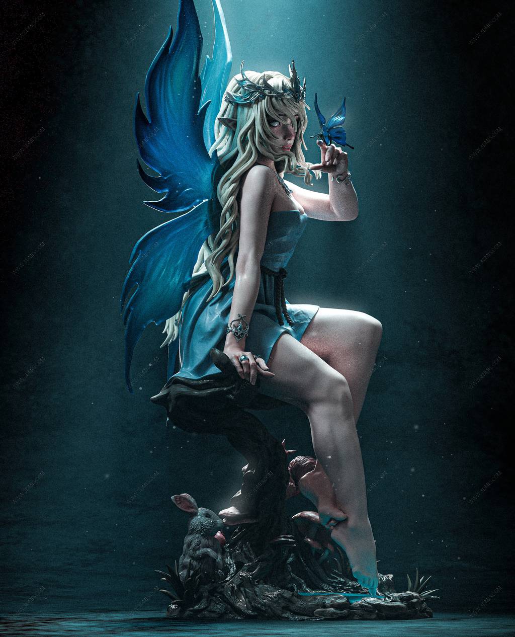 P站图纸印象馆 CA3D 森林精灵 CA3D 森林精灵