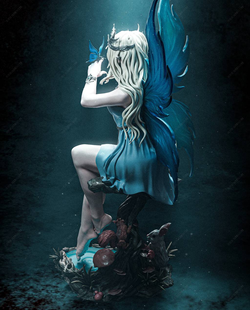 P站图纸印象馆 CA3D 森林精灵 CA3D 森林精灵