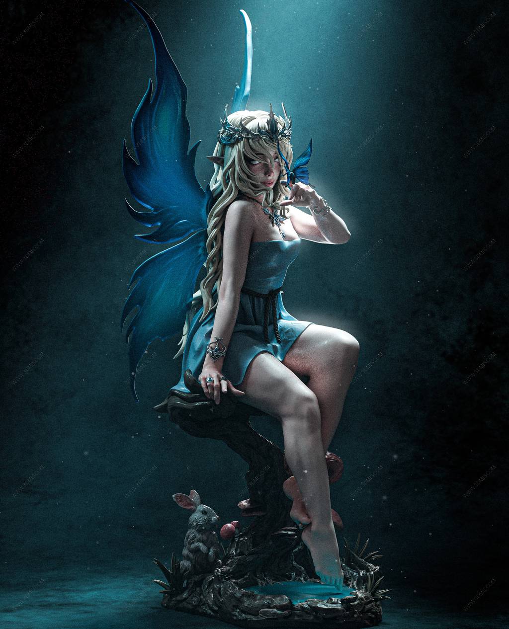 P站图纸印象馆 CA3D 森林精灵 CA3D 森林精灵