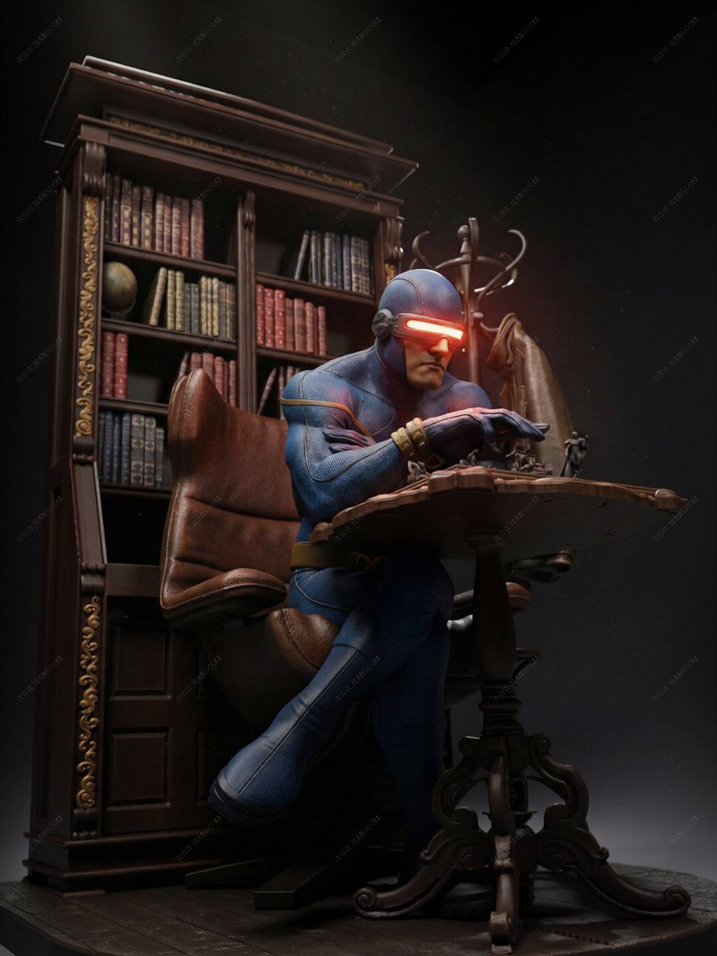 P站图纸印象馆 CA3D 漫威 镭射眼 CA3D 漫威 镭射眼