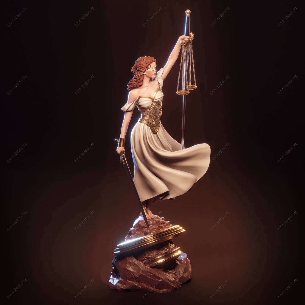 P站图纸印象馆 CA3D 司法女神 佛尔塞提 CA3D 司法女神 佛尔塞提