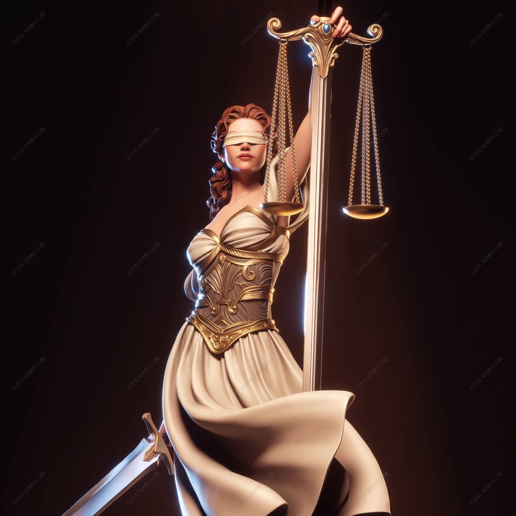 P站图纸印象馆 CA3D 司法女神 佛尔塞提 CA3D 司法女神 佛尔塞提