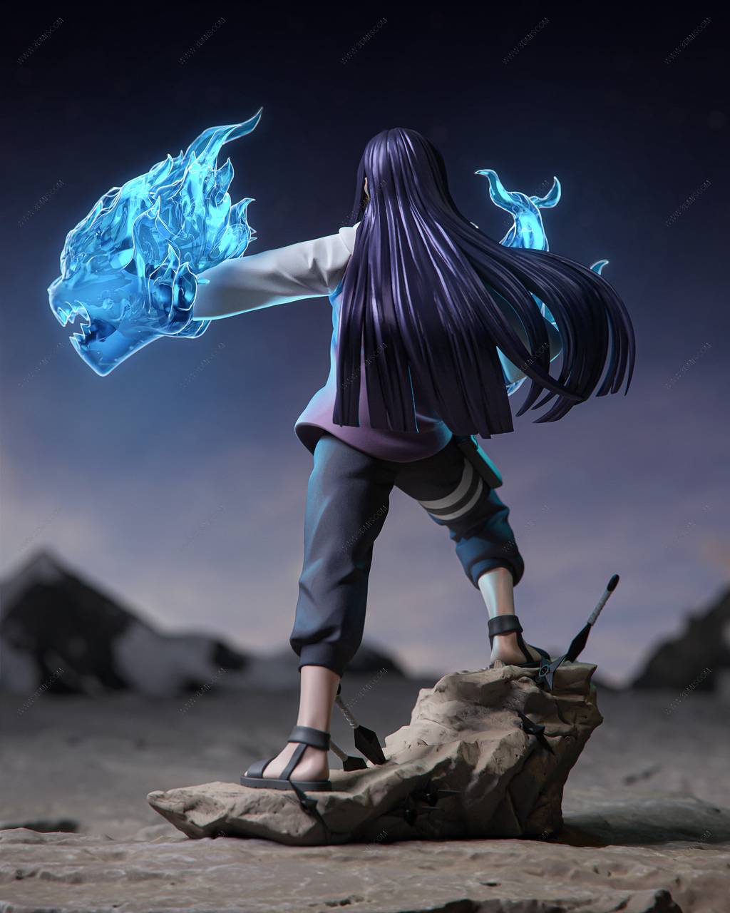 P站图纸印象馆 CA3D 火影忍者 日向雏田 CA3D 火影忍者 日向雏田