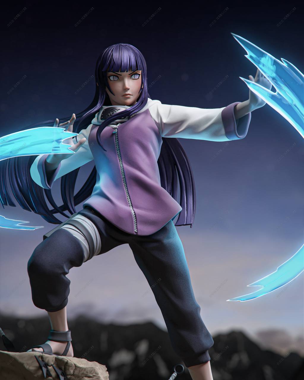 P站图纸印象馆 CA3D 火影忍者 日向雏田 CA3D 火影忍者 日向雏田