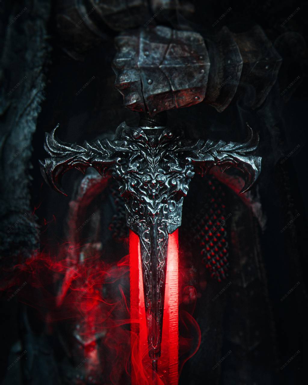 P站图纸印象馆 CA3D 魔兽世界 死亡骑士 CA3D 魔兽世界 死亡骑士