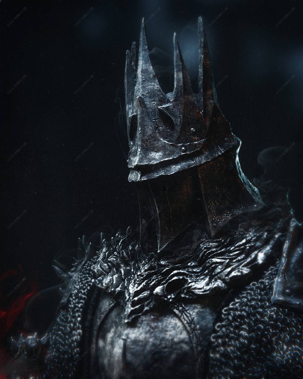 P站图纸印象馆 CA3D 魔兽世界 死亡骑士 CA3D 魔兽世界 死亡骑士