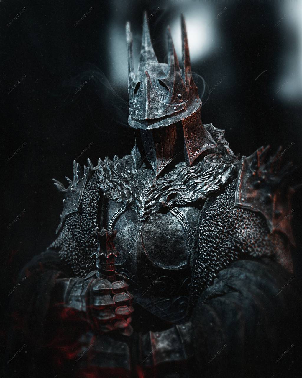 P站图纸印象馆 CA3D 魔兽世界 死亡骑士 CA3D 魔兽世界 死亡骑士