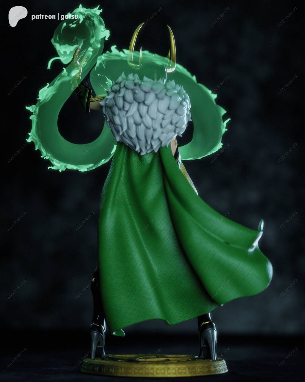 P站图纸印象馆 Gatsu Studios 漫威 女洛基 Gatsu Studios 漫威 女洛基