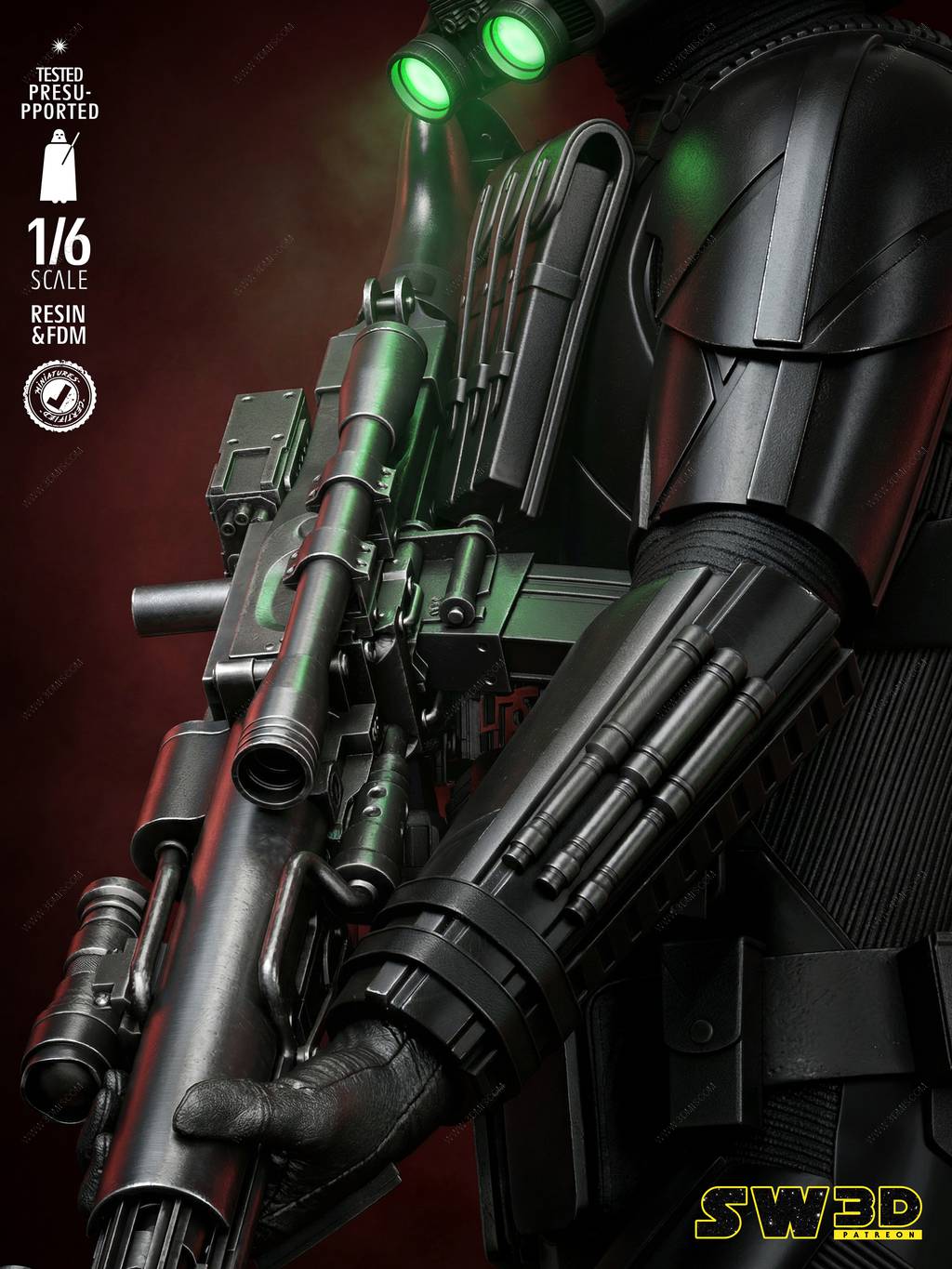 P站图纸印象馆 SW3D 星球大战 死亡士兵 SW3D 星球大战 死亡士兵