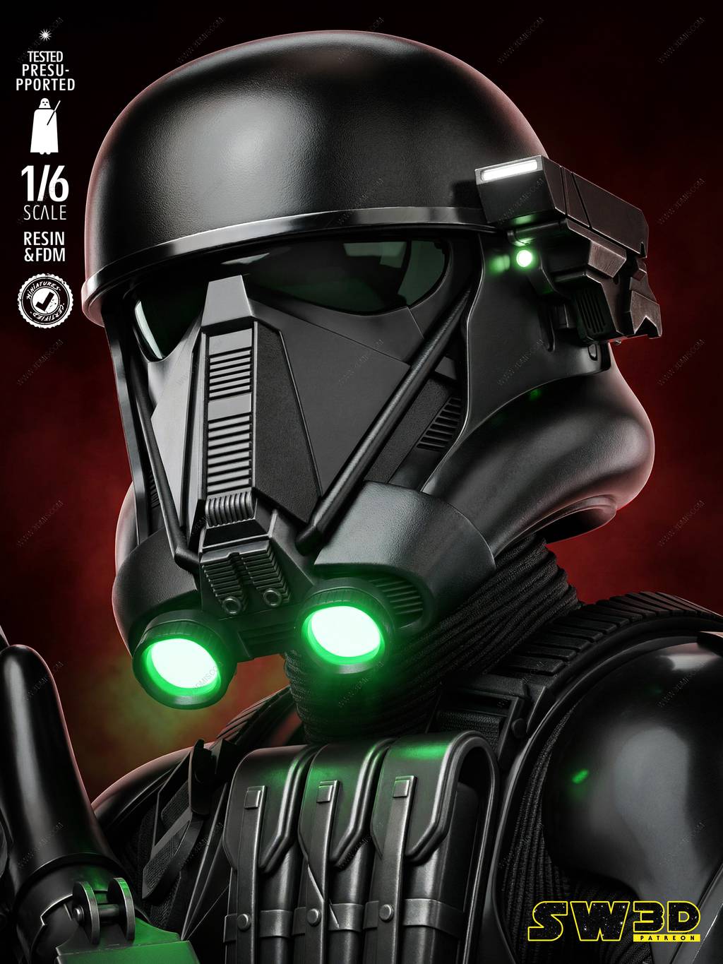 P站图纸印象馆 SW3D 星球大战 死亡士兵 SW3D 星球大战 死亡士兵