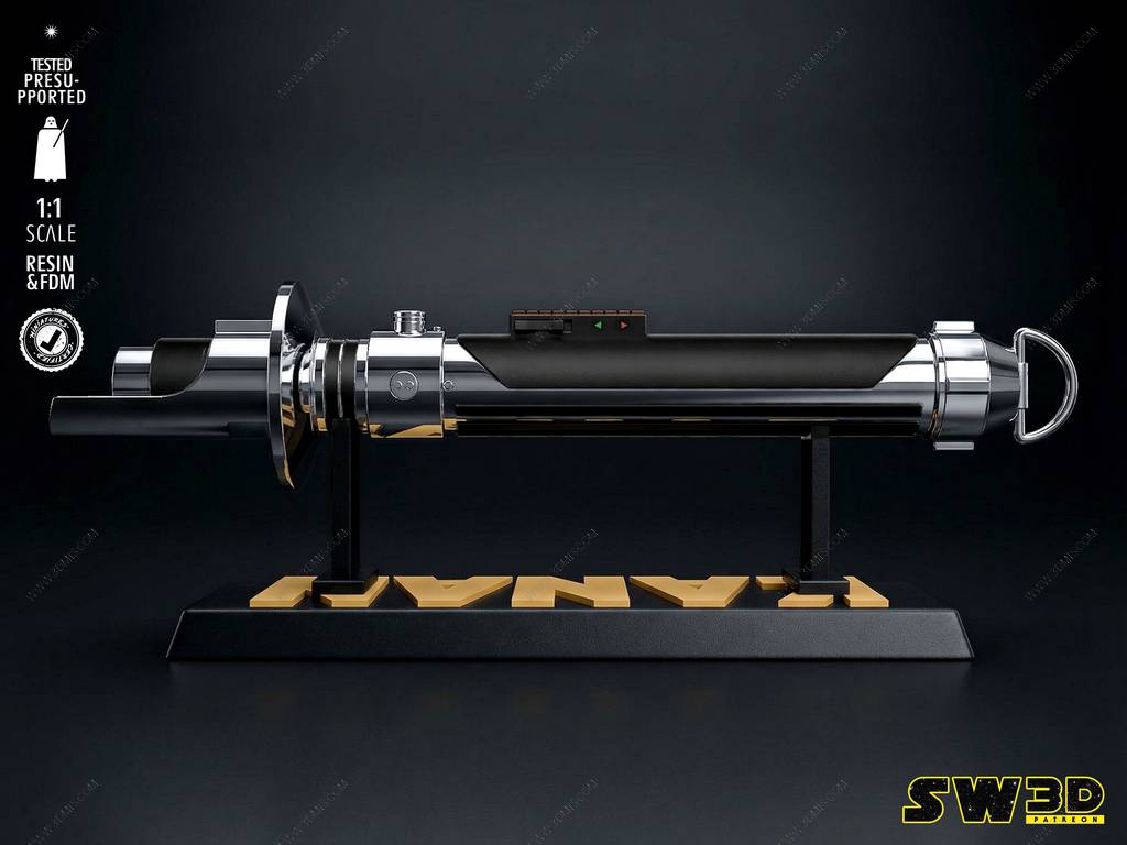 P站图纸印象馆 SW3D 星球大战 凯南·贾勒斯的光剑 SW3D 星球大战 凯南·贾勒斯的光剑