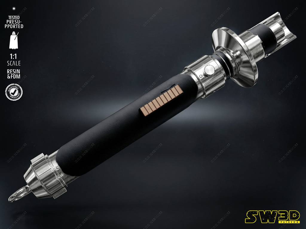 P站图纸印象馆 SW3D 星球大战 凯南·贾勒斯的光剑 SW3D 星球大战 凯南·贾勒斯的光剑