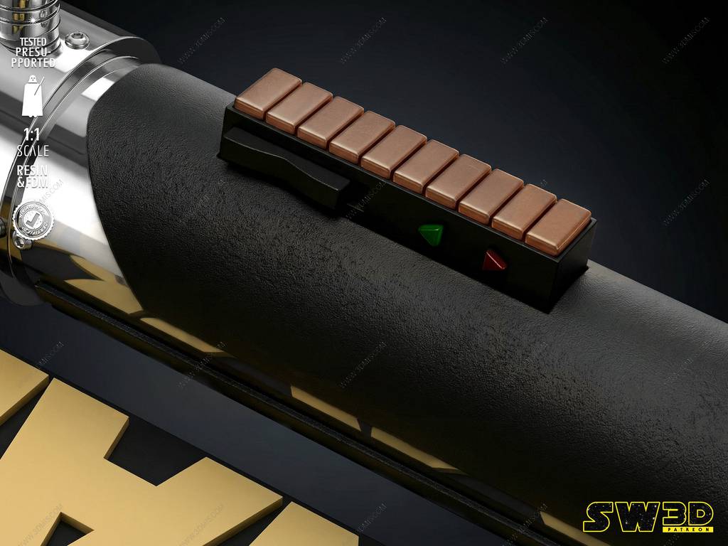 P站图纸印象馆 SW3D 星球大战 凯南·贾勒斯的光剑 SW3D 星球大战 凯南·贾勒斯的光剑