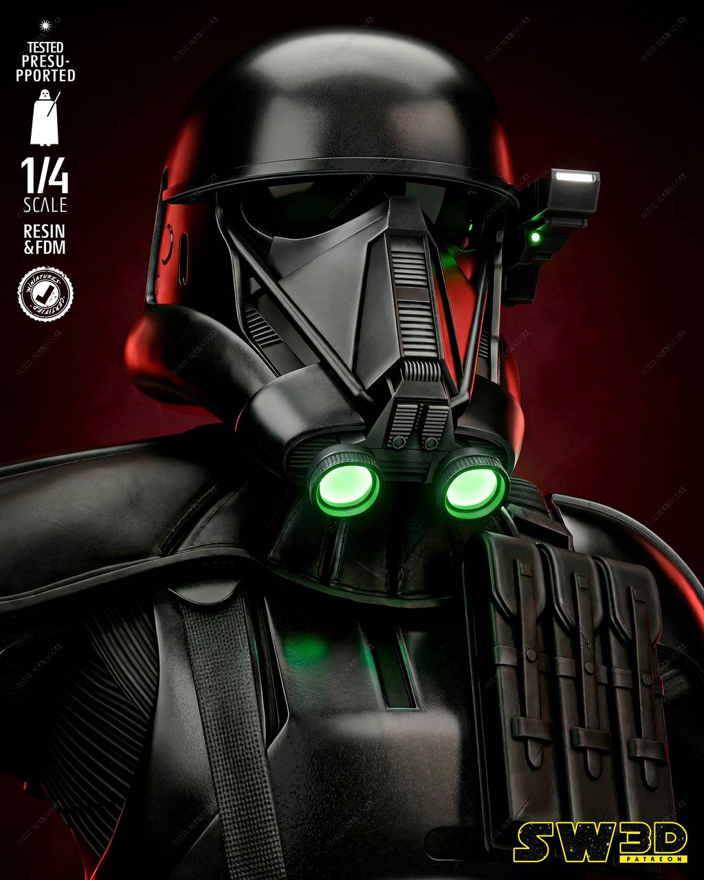 P站图纸印象馆 SW3D 星球大战 死亡士兵 SW3D 星球大战 死亡士兵