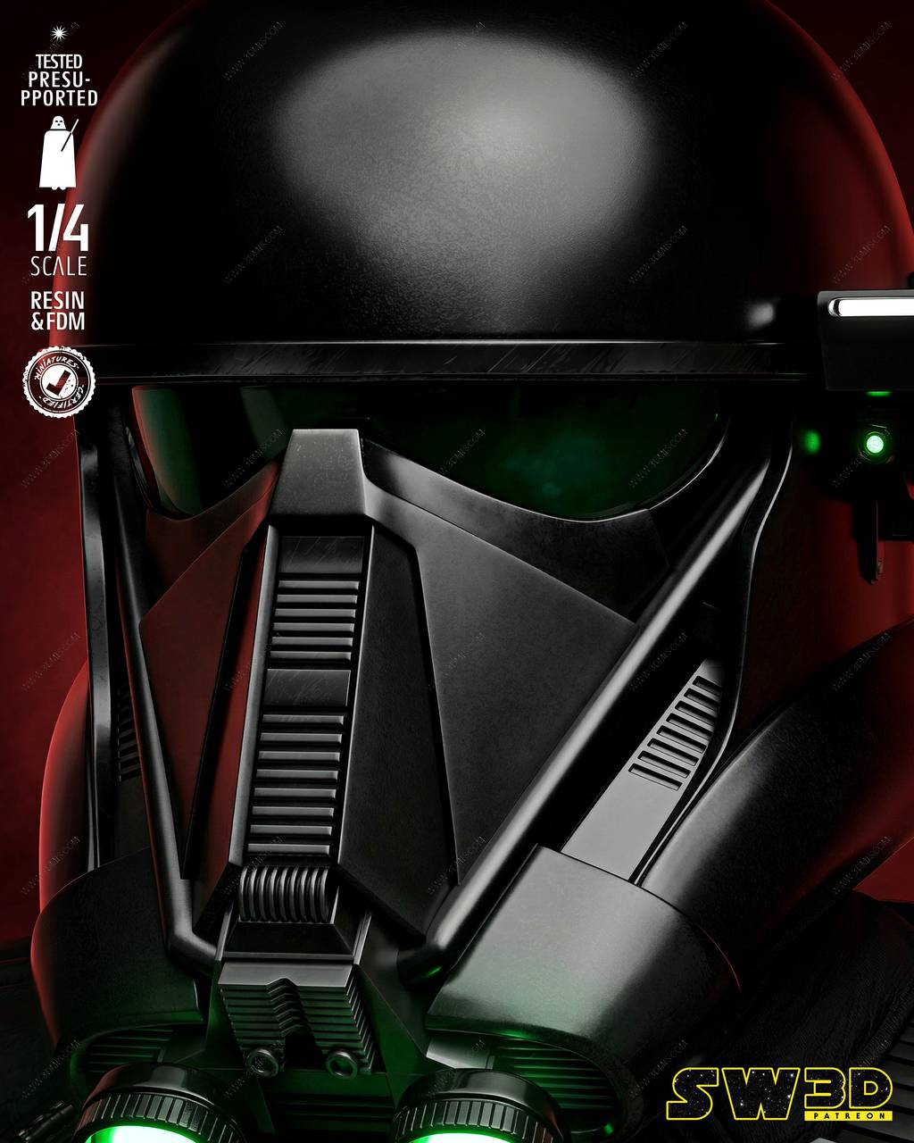 P站图纸印象馆 SW3D 星球大战 死亡士兵 SW3D 星球大战 死亡士兵