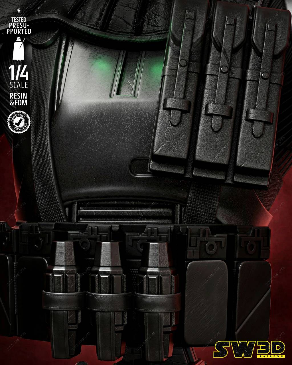 P站图纸印象馆 SW3D 星球大战 死亡士兵 SW3D 星球大战 死亡士兵