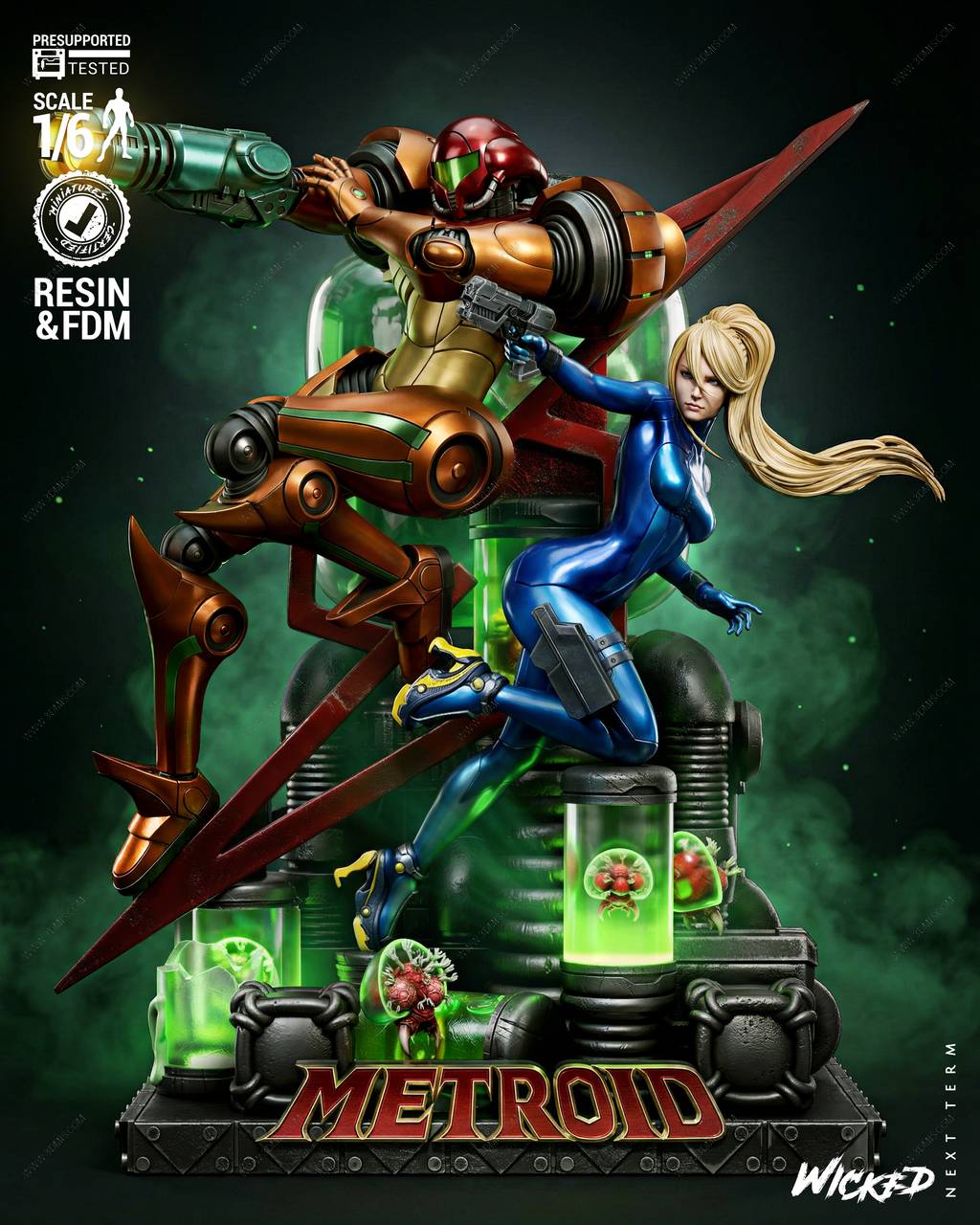 P站图纸印象馆 3DWicked 银河战士 3DWicked 银河战士