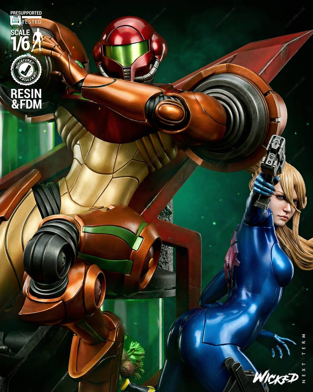 P站图纸印象馆 3DWicked 银河战士 3DWicked 银河战士