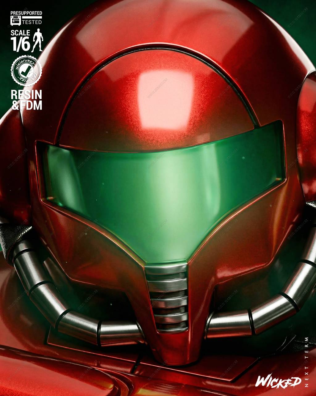 P站图纸印象馆 3DWicked 银河战士 3DWicked 银河战士