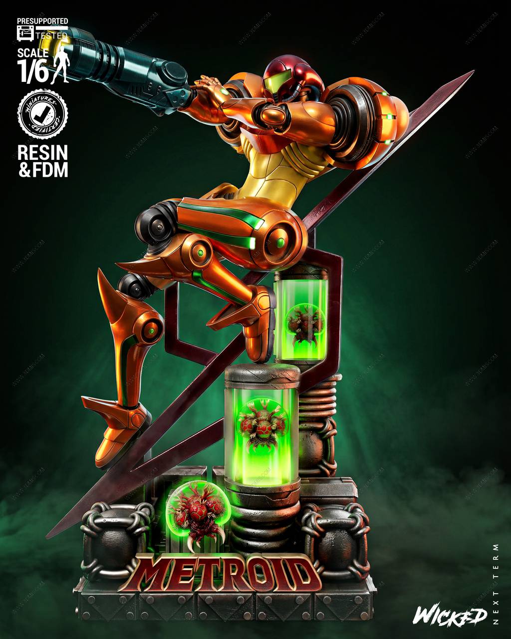 P站图纸印象馆 3DWicked 银河战士 萨姆斯·阿兰 3DWicked 银河战士 萨姆斯·阿兰