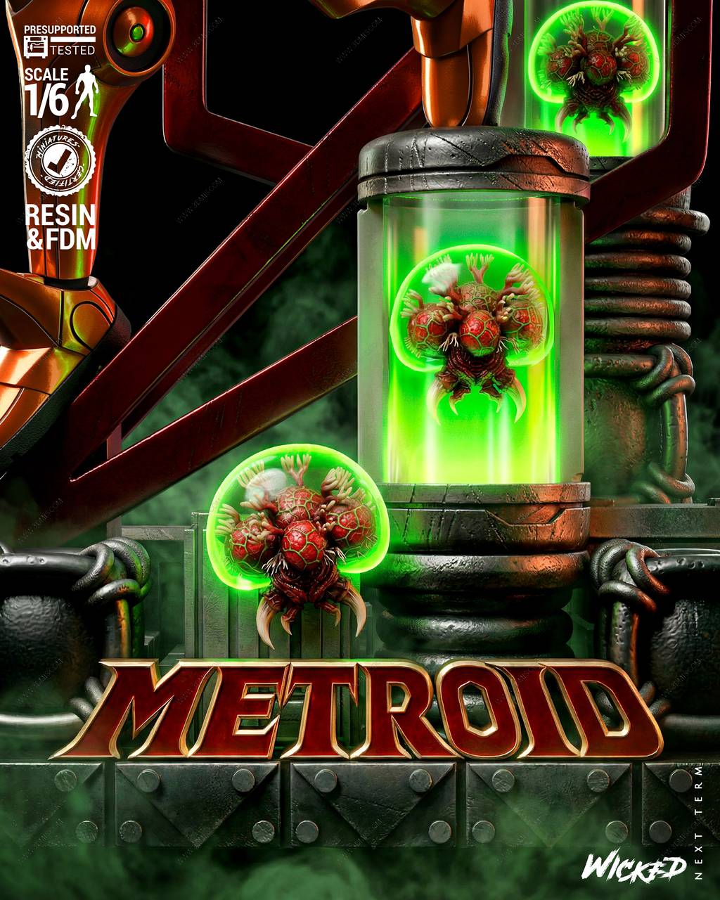 P站图纸印象馆 3DWicked 银河战士 萨姆斯·阿兰 3DWicked 银河战士 萨姆斯·阿兰