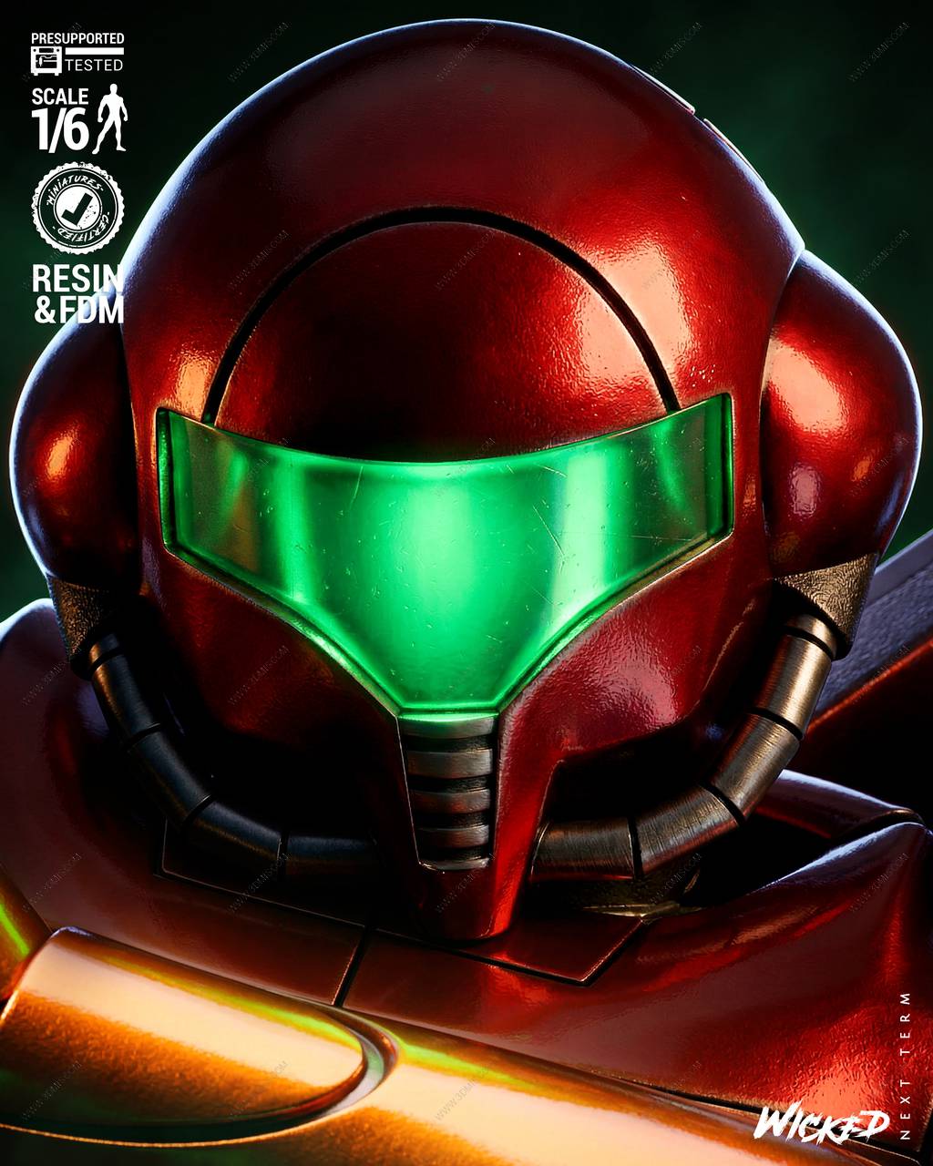 P站图纸印象馆 3DWicked 银河战士 萨姆斯·阿兰 3DWicked 银河战士 萨姆斯·阿兰