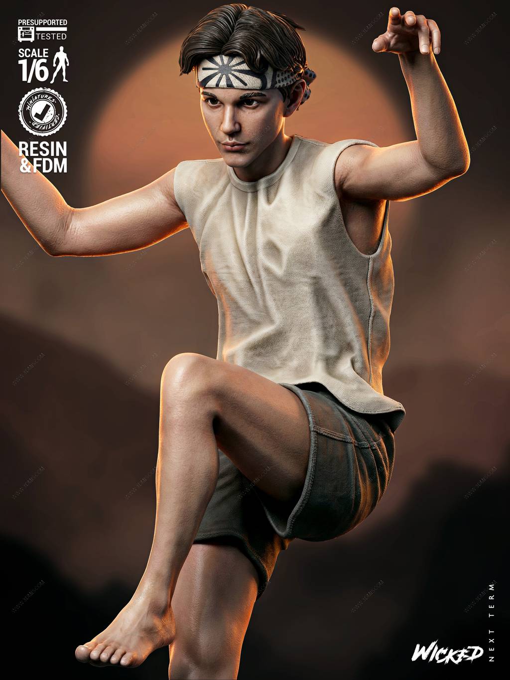 P站图纸印象馆 3DWicked 龙威小子 丹尼尔·拉鲁索 3DWicked 龙威小子 丹尼尔·拉鲁索