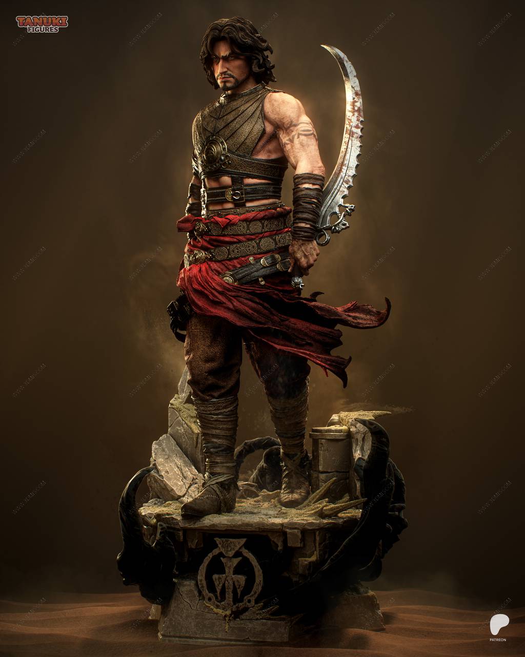 P站图纸印象馆 Tanuki Figures 波斯王子 Tanuki Figures 波斯王子