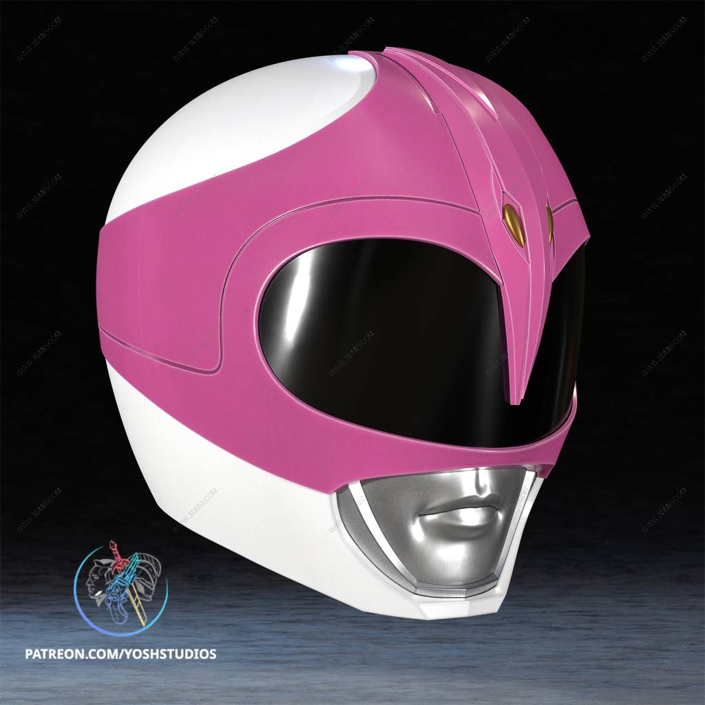 P站图纸印象馆 Yosh 恐龙战队 粉红战士的面具 Yosh 恐龙战队 粉红战士的面具
