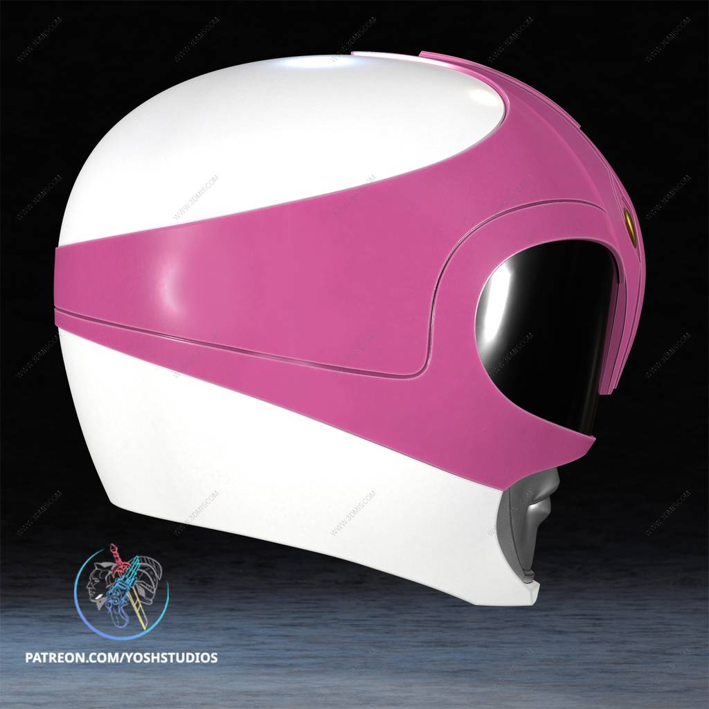 P站图纸印象馆 Yosh 恐龙战队 粉红战士的面具 Yosh 恐龙战队 粉红战士的面具