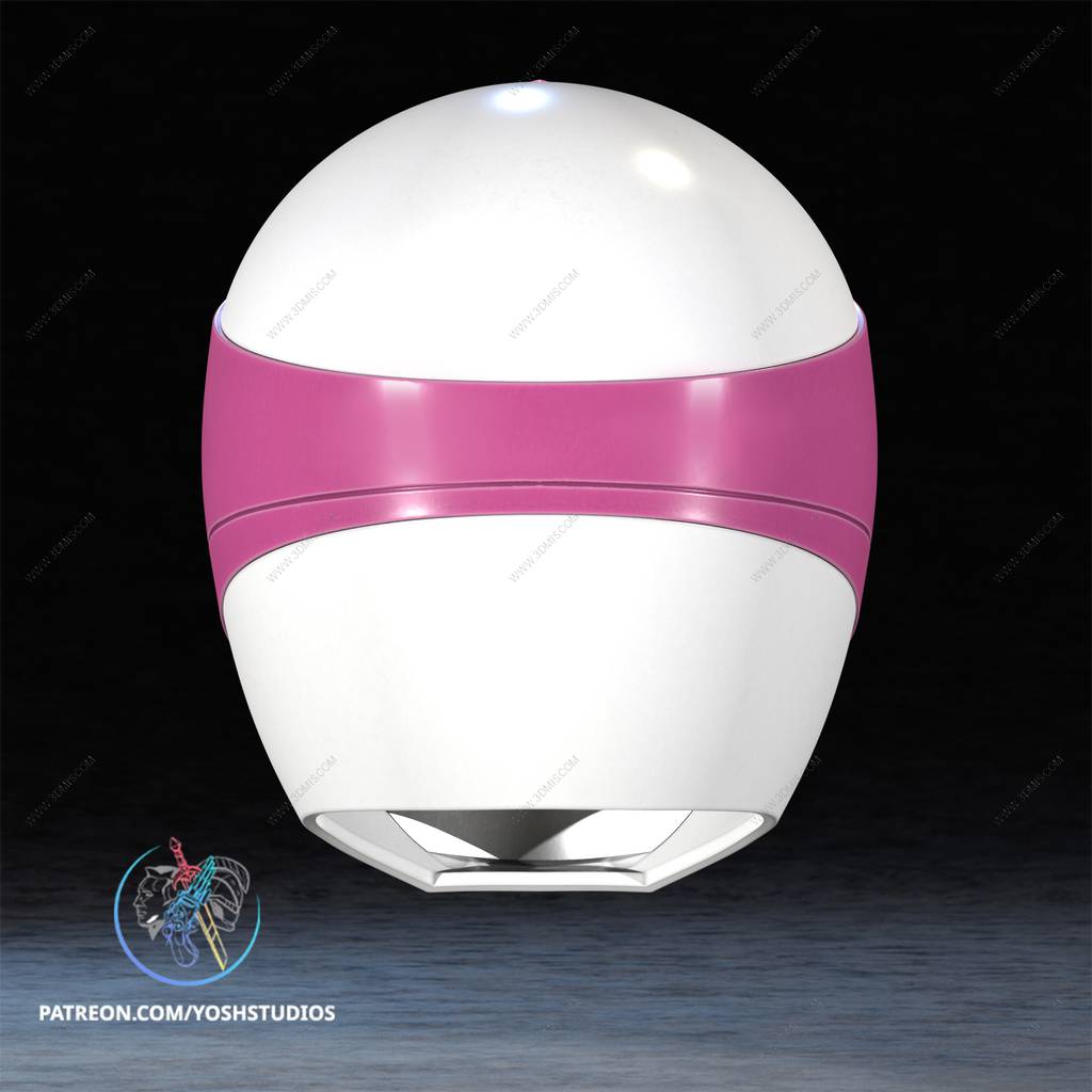 P站图纸印象馆 Yosh 恐龙战队 粉红战士的面具 Yosh 恐龙战队 粉红战士的面具