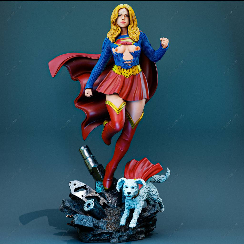 P站图纸印象馆 BrunoArt3D DC漫画 米莉·阿尔柯克 BrunoArt3D DC漫画 米莉·阿尔柯克