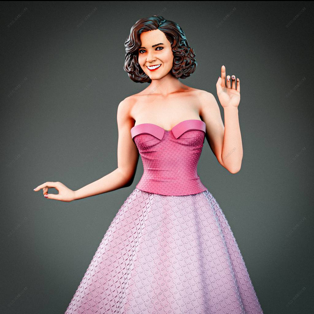 P站图纸印象馆 BrunoArt3D 回到未来 洛莲 BrunoArt3D 回到未来 洛莲