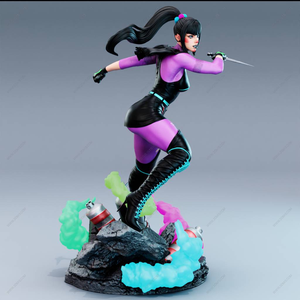 P站图纸印象馆 BrunoArt3D DC漫画 笑点 BrunoArt3D DC漫画 笑点