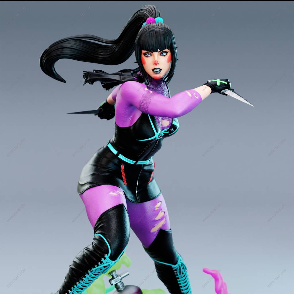 P站图纸印象馆 BrunoArt3D DC漫画 笑点 BrunoArt3D DC漫画 笑点