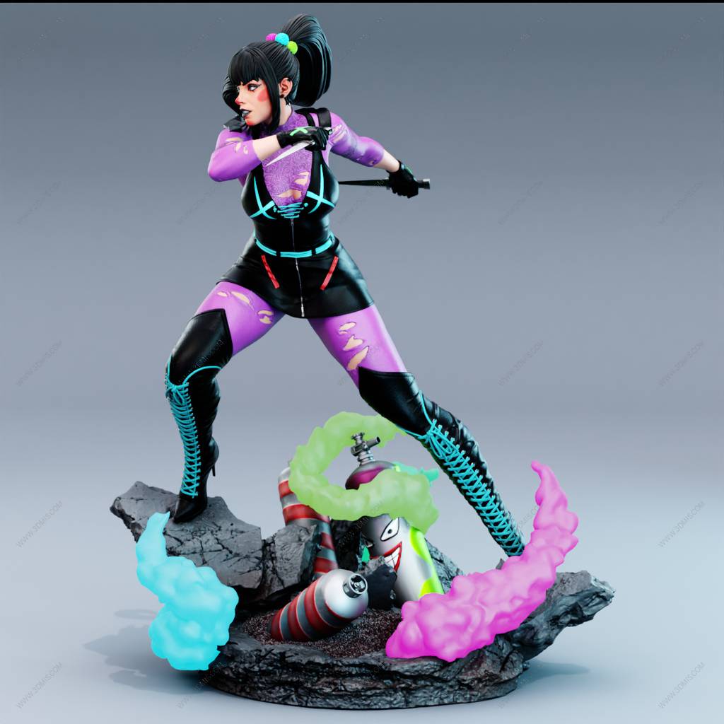 P站图纸印象馆 BrunoArt3D DC漫画 笑点 BrunoArt3D DC漫画 笑点