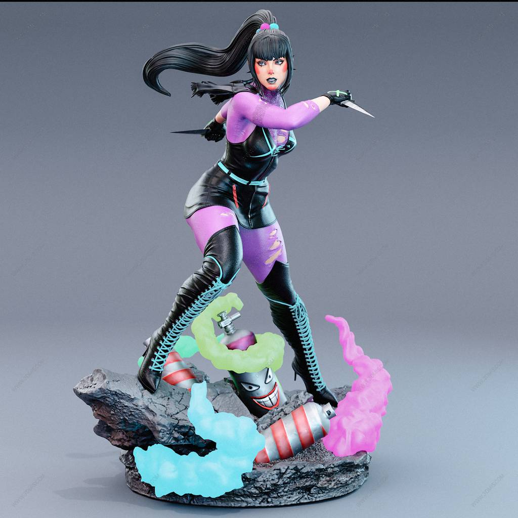 P站图纸印象馆 BrunoArt3D DC漫画 笑点 BrunoArt3D DC漫画 笑点