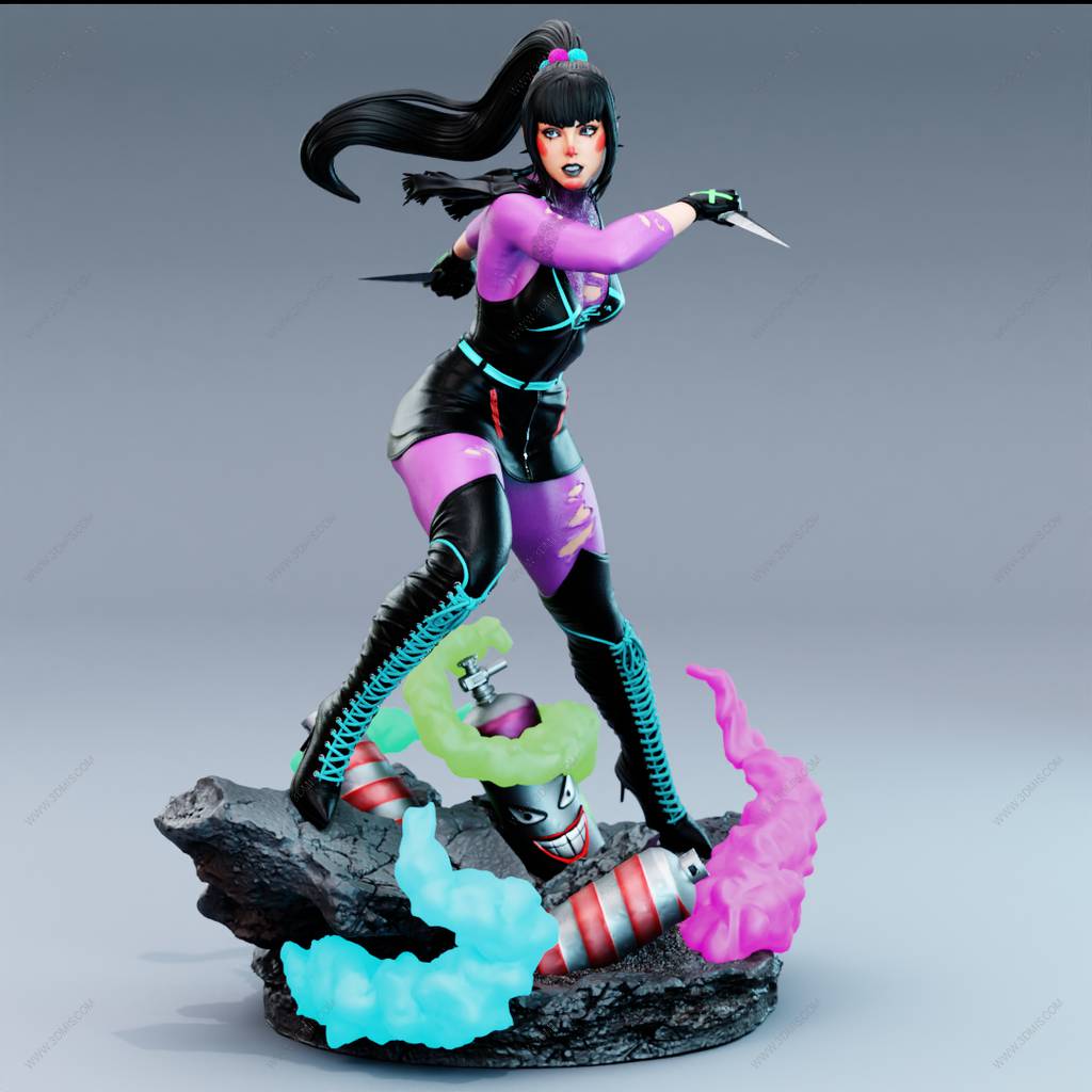 P站图纸印象馆 BrunoArt3D DC漫画 笑点 BrunoArt3D DC漫画 笑点