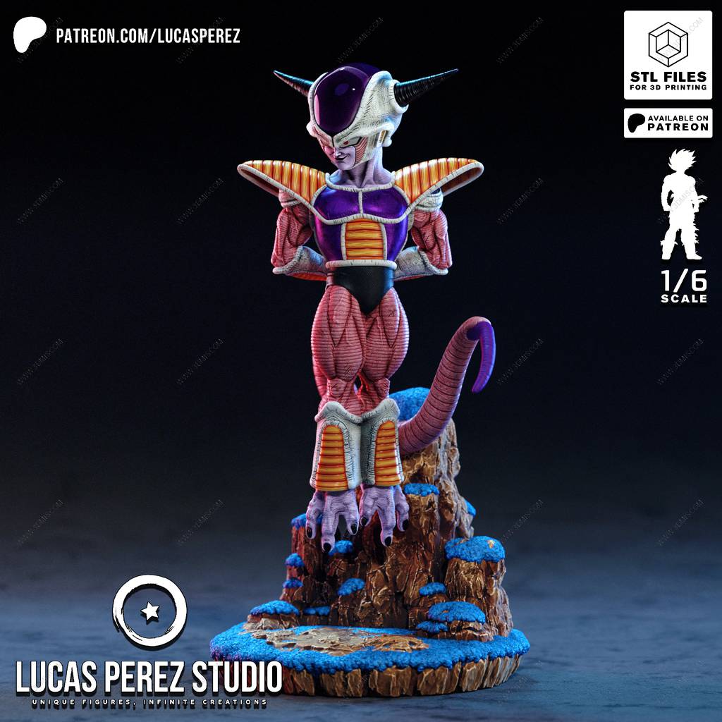 P站图纸印象馆 Lucas Perez 龙珠 弗利萨 Lucas Perez 龙珠 弗利萨