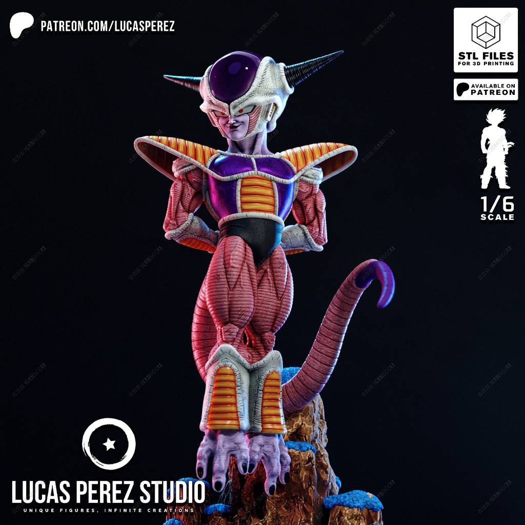 P站图纸印象馆 Lucas Perez 龙珠 弗利萨 Lucas Perez 龙珠 弗利萨