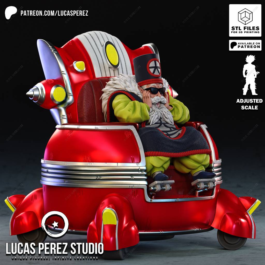 P站图纸印象馆 Lucas Perez 龙珠 龟仙人 Lucas Perez 龙珠 龟仙人