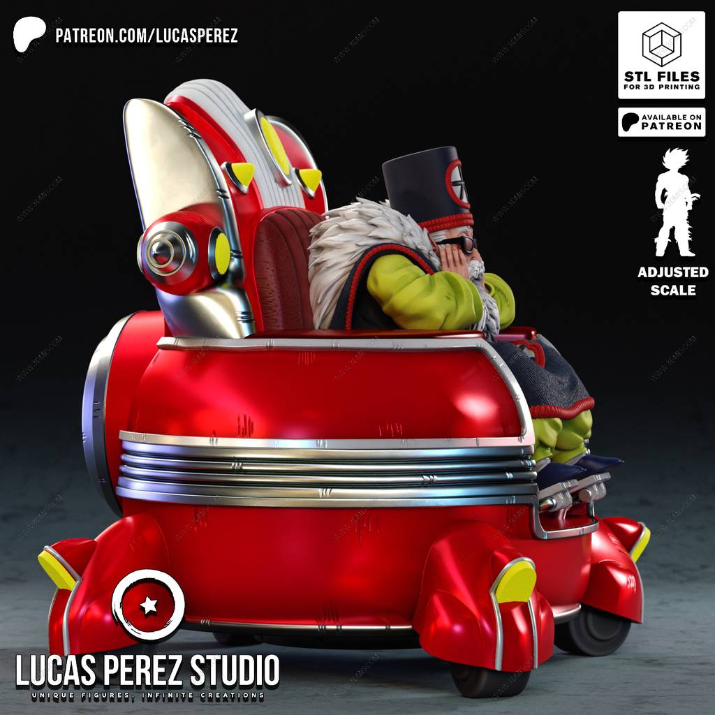 P站图纸印象馆 Lucas Perez 龙珠 龟仙人 Lucas Perez 龙珠 龟仙人